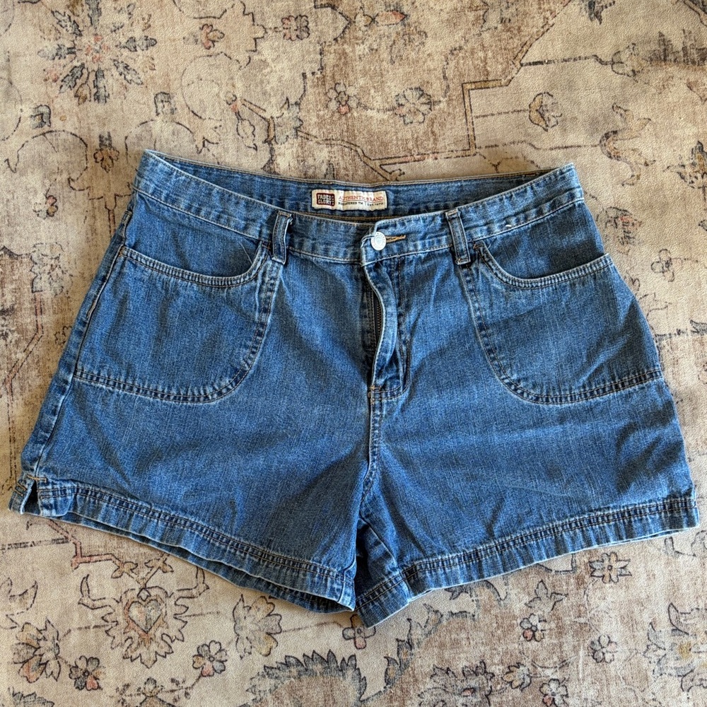 Faded Glory Blue Denim Women's Jean Shorts